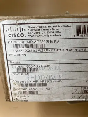 Cisco Aironet 2802i Wireless Access Point