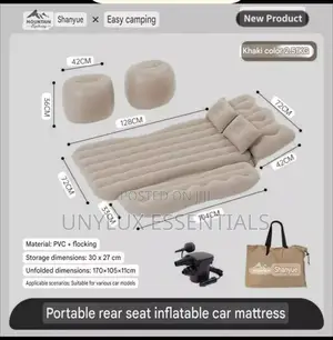 Portable Rear Seat Inflatable Car Sofa/ Mattress