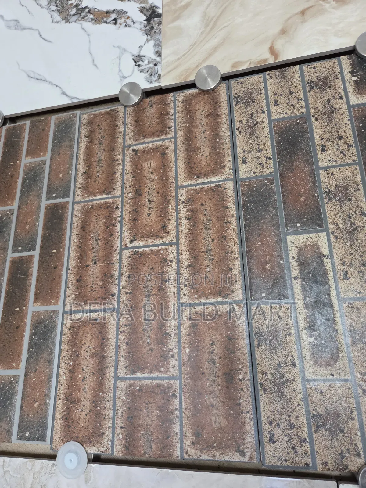 Rustic Industrial Brick-Look Tile Collection