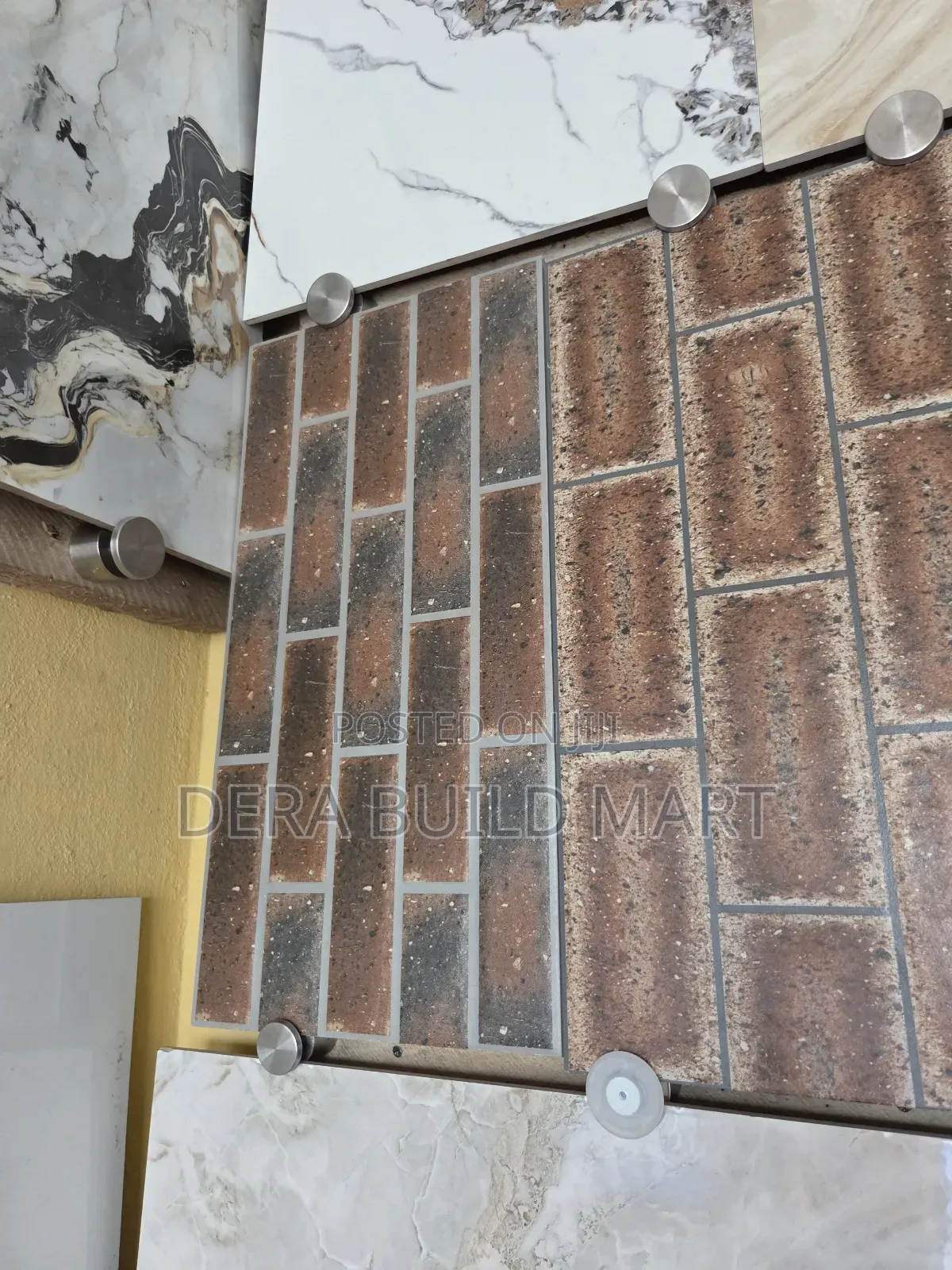 Rustic Industrial Brick-Look Tile Collection