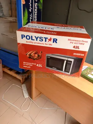 Smooth Heating: Polystar Inverter Microwave Pv-42ttinv