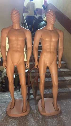 Spider Head Full Male Plastic Mannequin