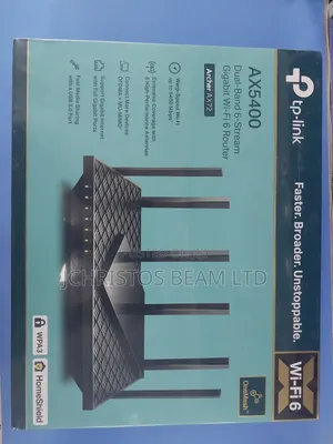 Tp-Link Archer Ax72 Ax5400 Dual Band Gigabit Wifi 6 Router