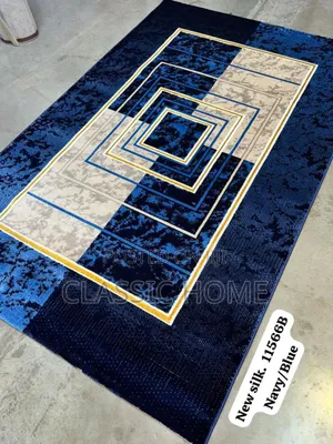 Original Turkish Neavy Blue Center Rug