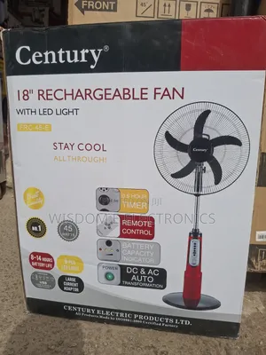 Century Rechargeable Fan 18 Inches