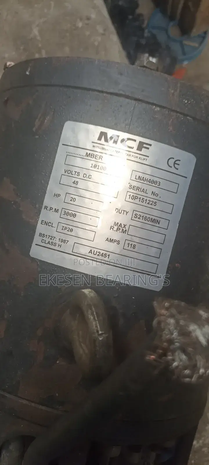 Original 20hp Dc Motor