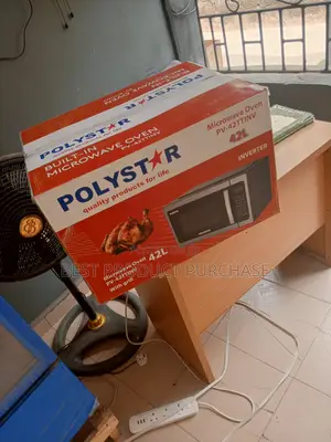 Heavy Duty Polystar 42l Inverter Microwave for Home Use