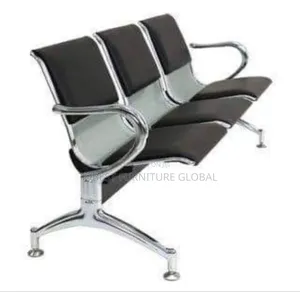3 in 1 Airport Stainless Awaiting Chair