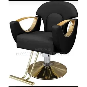 P U Leather Hair Stylist Salon Chair