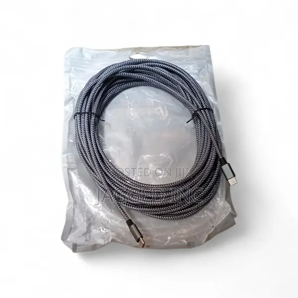 10m Type-C Type-C Fast Charge Braided Cable Data- Laptops,Ios Androi