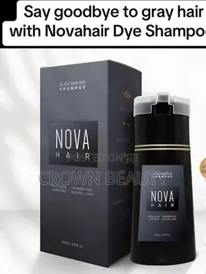 Black Nova Shampoo Dye