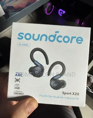 Soundcore Sport X20 by Anker - Black.