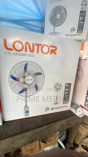 Lontor 18inch Rechargeable Fan