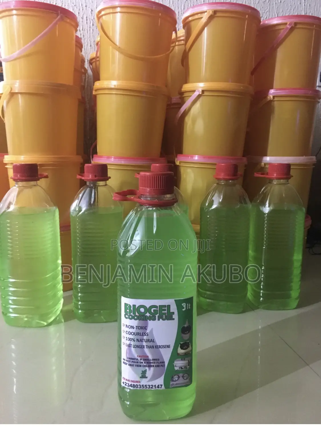 Flammable Gel