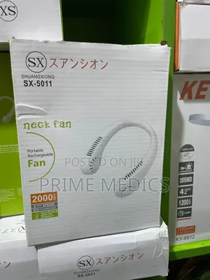 Portable Rechargeable Neck Fan