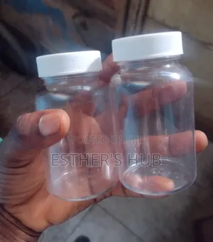 Empty Transparent Plastic Pills Containers 120ml