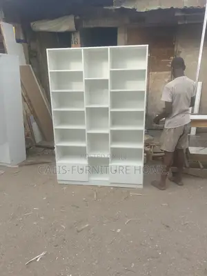 6ft X 4ft Bag and Shoe Rack. Off White Color