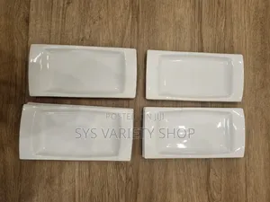 6 Set Mini Rectangular Dessert Plates