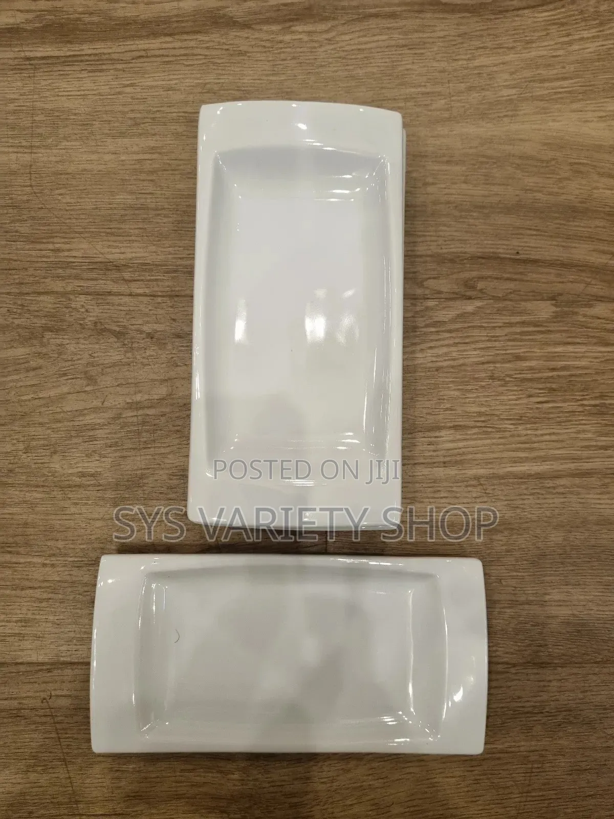6 Set Mini Rectangular Dessert Plates