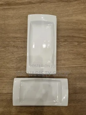 6 Set Mini Rectangular Dessert Plates