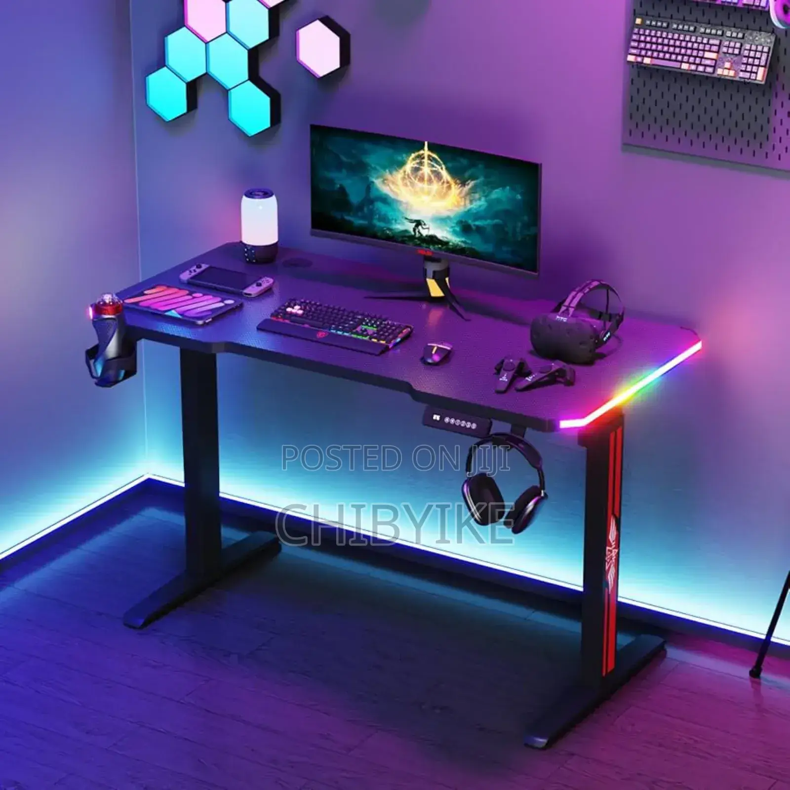 Adjustable Table 1.6m With Light