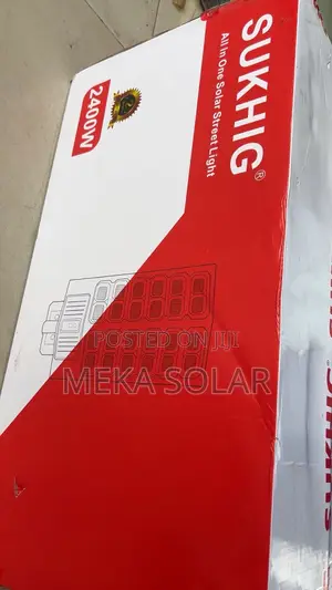 Sukhig 2400w All in One Solar Street Light