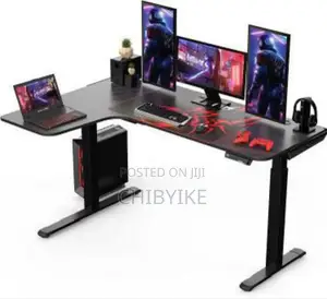 Adjustable Table 1.2m L Shape