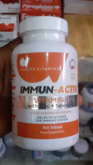 Immun-active Vit C + Zinc + Selenium X 100 Tablets