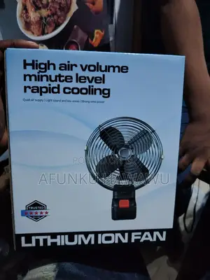 Lithium Rechargeable Fan
