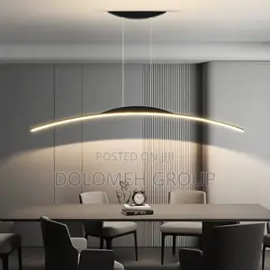 Linear Curve Led Chandelier Light