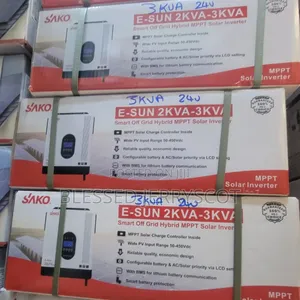 Sako 3kva 24v Hybrid Solar Inverters Available in Stock.