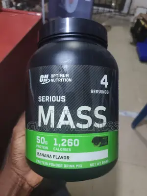 Serious Mass Protein Powder (899 Grams, Banana Flavor)
