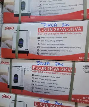 Sako 3kva 24v Hybrid Solar Inverters Available In Stock.