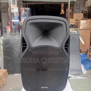 15" Black Body Kowa Rechargeable Megaphone