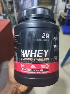 100% Diamond Standard Whey Protein Powder (899grams, Chocolate Flavor)