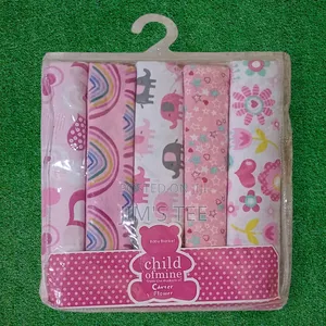 5 PCS Newborn Baby Flannel Sets