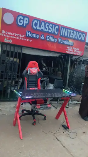 Gaming Chair and Table