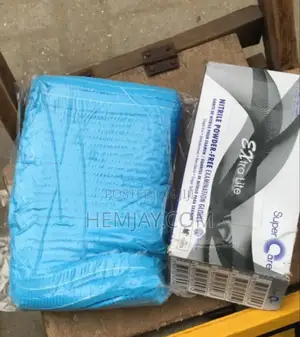 Nurse Cap And Hand Gloves (100pcs In Each Pack)