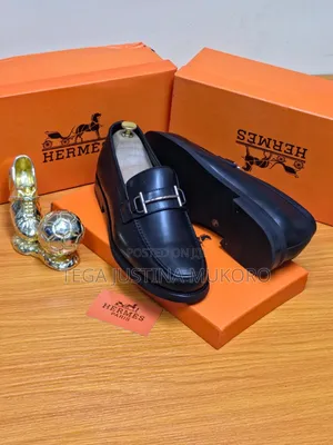 High Quality Latest Design Hermes Men's Flat Shoes