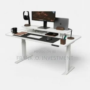 Electric Adjustable - White - 1.2m