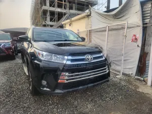 Toyota Highlander XLE V6 4x2 (3.5L 6cyl 6A) 2016 Black