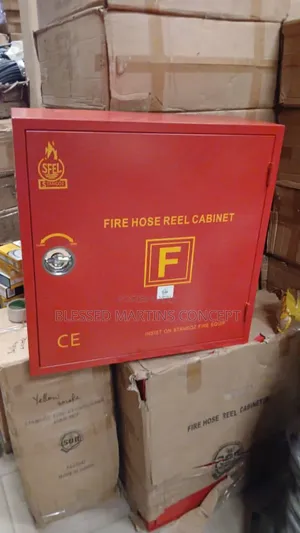 3/4" Fire Hose Reel With Cabinet. Length:30 Meters