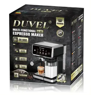 Duvel Dl-257 8-in-1 Automatic Espresso/Nespresso/Milk Coffee Maker