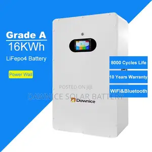 16kwh High Capacity Lithium Battery for Solar Systems