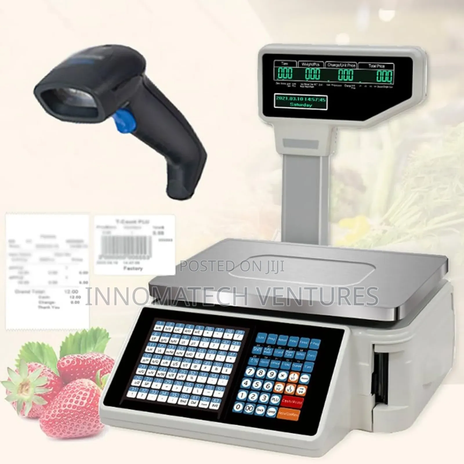 Digital Barcode, Label Printer Scale