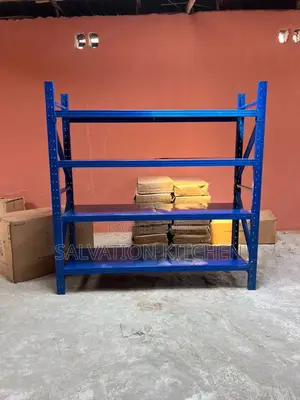 Industrial Warehouse Rack Blue Color