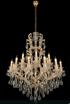 Antique Modern Contemporary Glass Chandelier