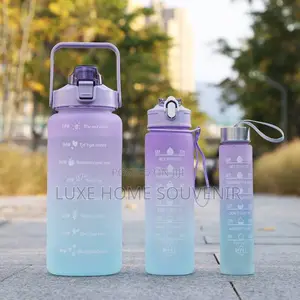 3 in 1 Water Bottle / Gym Sport Bottle 2litre