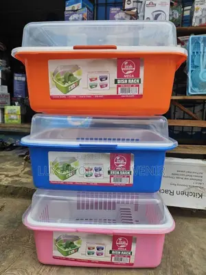 Dish Rack With Cover