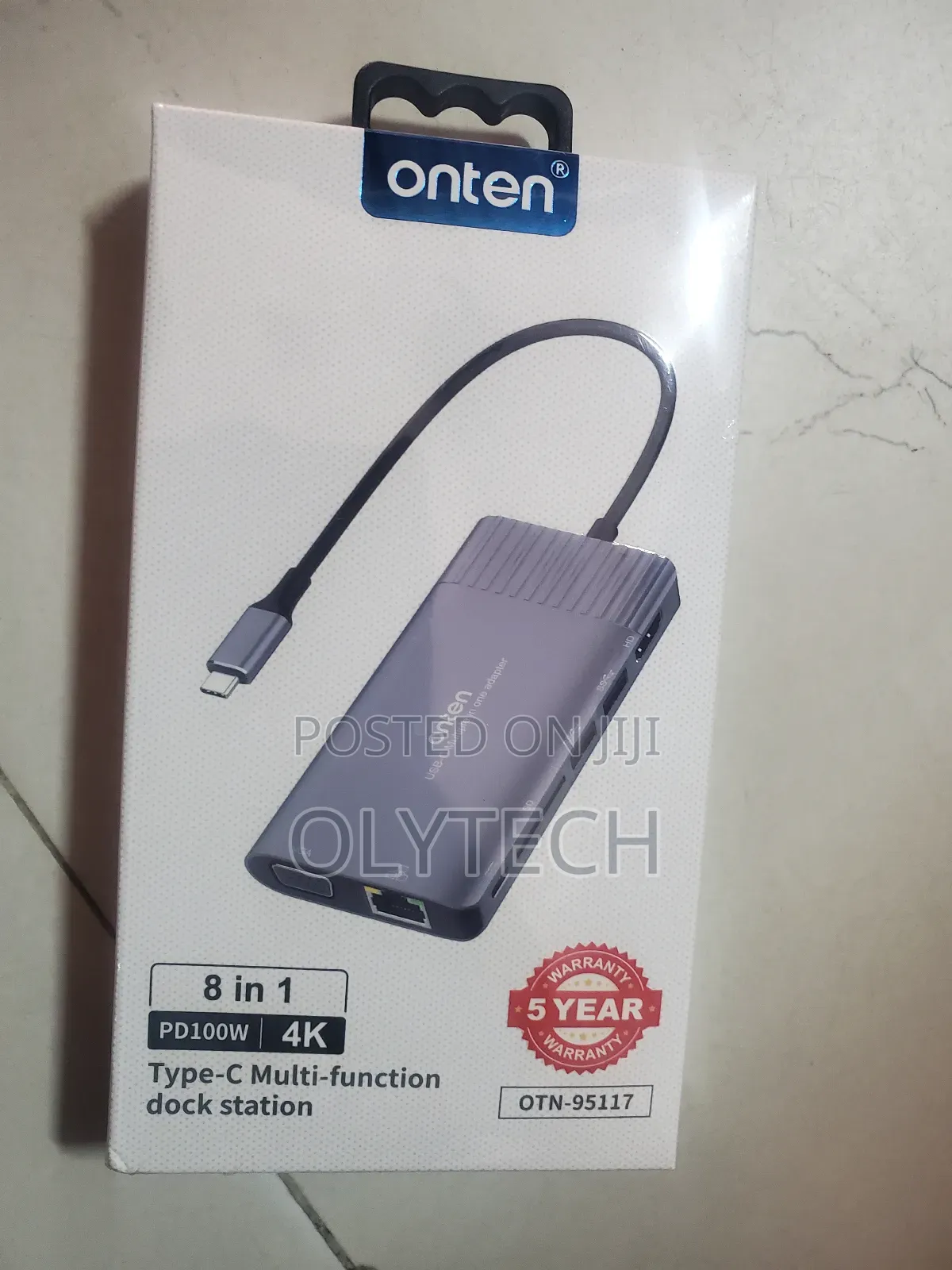 Onten 8-in-1 Type-C Docking Station